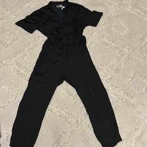 Urban outfitters black one piece jumpsuit
